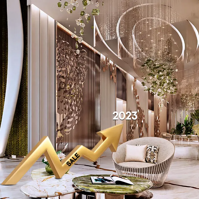 Sales of luxurious properties in Dubai