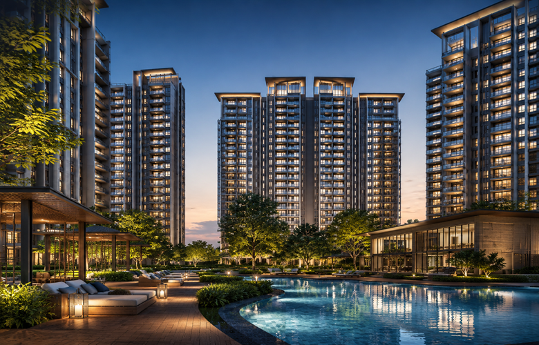 Conscient Elaira Residences Sector 80 Gurgaon tower exterior rendering 2026